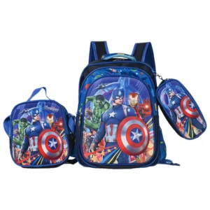 Set de Mochila Escolar 3 Piezas